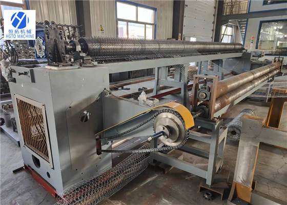 CNC de 3000m m que teje el alambre hexagonal Mesh Machine For Courtyard Wall