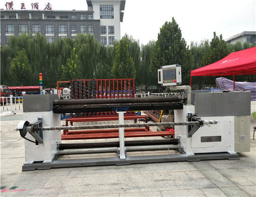 alambre hexagonal Mesh Machine For Pavement Reinforcement del Plc de 2.5m m