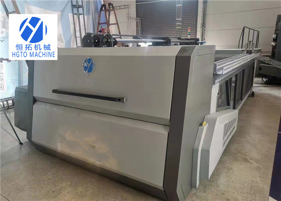 Cerca Wire Mesh Weaving Machine 7.5kw de la alambrada para el uso del jardín del césped