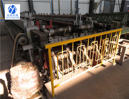 Alambre horizontal Mesh Weaving Machine Iso de 3700m m