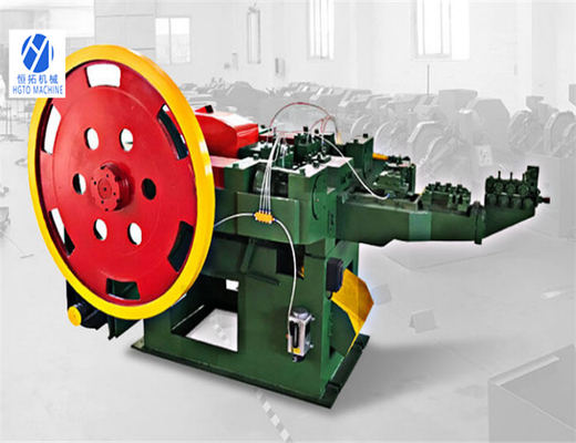 Clavo automático de acero de fabricación que hace máquina HGTO 1.5kw multiusos