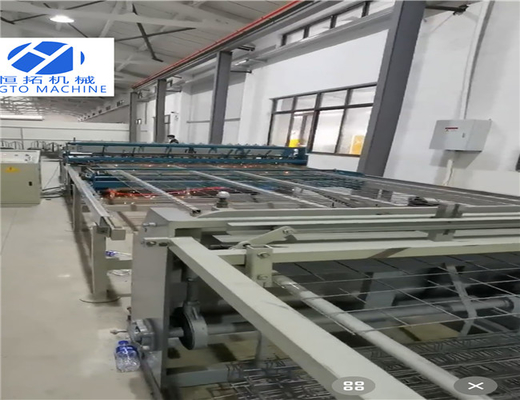 cadena de producción de Mesh Welding Machine With Full del alambre del CNC de 5-12m m
