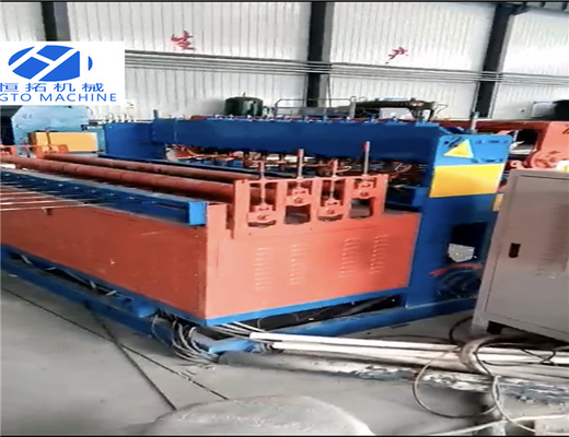 Máquina de la fabricación de red de alambre de acero 3KW, alambre resistente Mesh Welder de la erosión del PLC