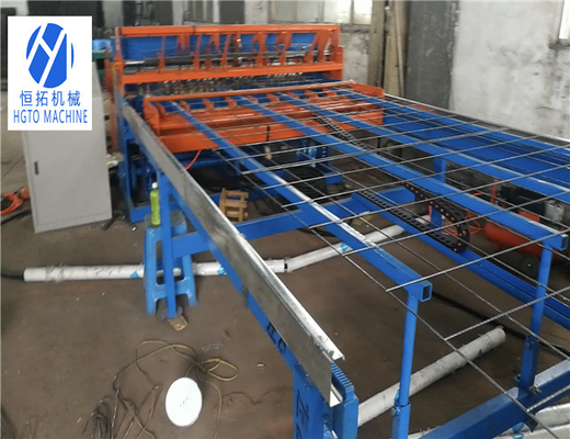 70r/Min Weld Mesh Manufacturing Machine, cerca a prueba de choques Mesh Welding Machine del motor