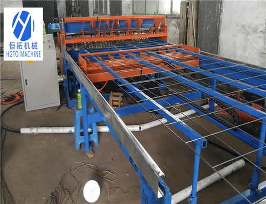 Máquina de la fabricación de red de alambre de acero 3KW, alambre resistente Mesh Welder de la erosión del PLC