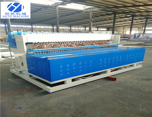 El PLC de la carga pesada soldó con autógena el alambre Mesh Machine For Bridge Erosion resistente