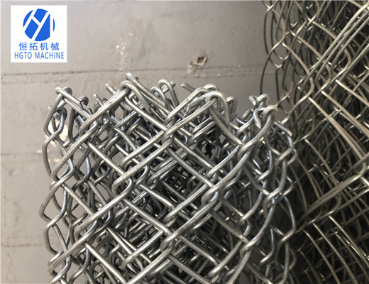 Diamond Mesh Machine automático galvanizado, cerca de cadena incombustible Machine de Multiscene