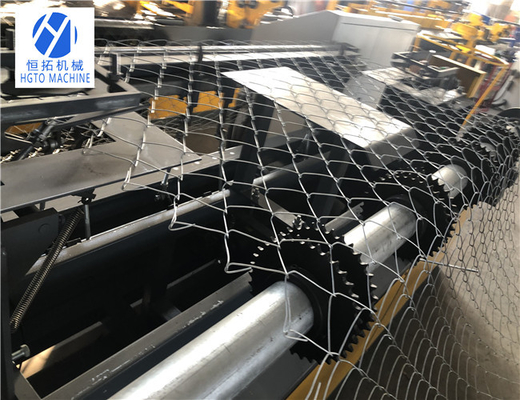Diamond Mesh Machine automático galvanizado, cerca de cadena incombustible Machine de Multiscene