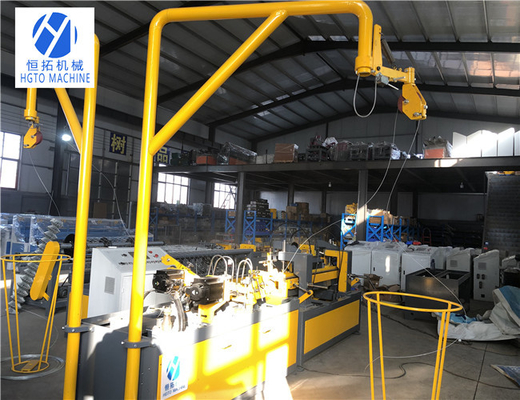 cerca Weaving Machine, motor ISO Diamond Fence Making Machine de la alambrada de la anchura de los 4m