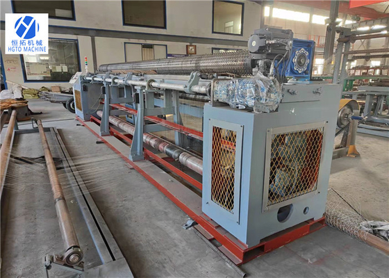 Crianza del alambre hexagonal Mesh Making Machine Weaving Cnc de la industria 4000m m