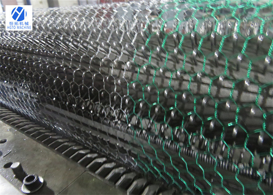 El Plc de la máquina de la fabricación de cajas de Gabion de la jaula del pollo invirtió el motor