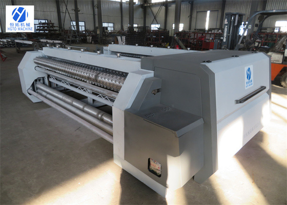 máquina sin nudos Mesh Width resistente ultravioleta de la fabricación de la red de pesca del Plc de 2.0m m los 370cm