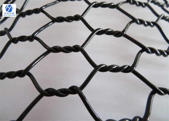 Tela metálica hexagonal de HGTO, malla de alambre resistente del hex. de la abrasión incombustible