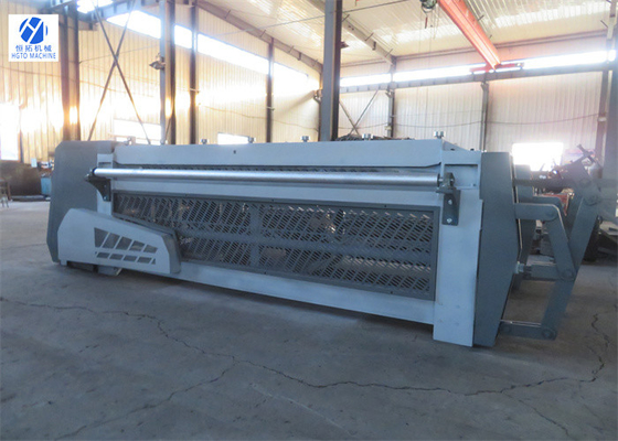 Gabion sísmico anti que hace la máquina, máquina horizontal del trefilado 7.5kw