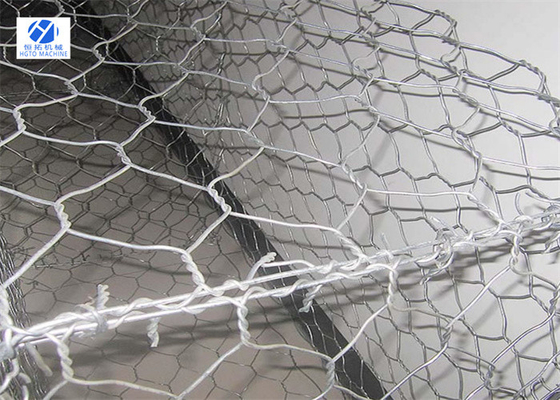 Malla de alambre hexagonal 100x120m m Eco incombustible de la caja de Gabion amistoso