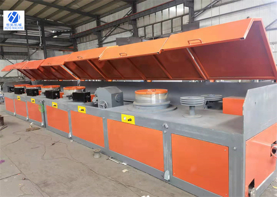 Máquina de acero del trefilado de la polea del PLC para el diámetro 6.5-8m m de la entrada del ODM de los clavos